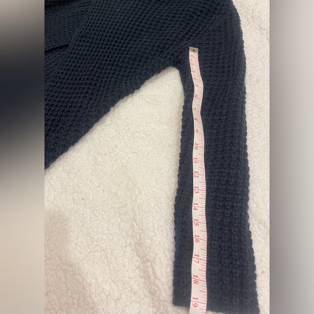 MIRACLE Navy Blue Knit Pullover Sweater - Picture 7 of 7
